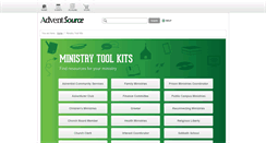 Desktop Screenshot of ministrykits.adventsource.org