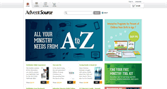 Desktop Screenshot of adventsource.org